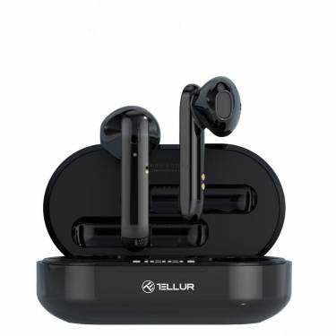 Tellur Flip Bluetooth True Wireless Earphones Headset Black