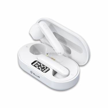 Tellur Flip Bluetooth True Wireless Earphones Headset White