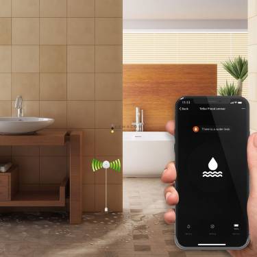 Tellur WiFi Smart Flood Sensor White