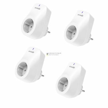 Tenda SP6 EU Beli Smart Wi-Fi Plug (4 Pack) White