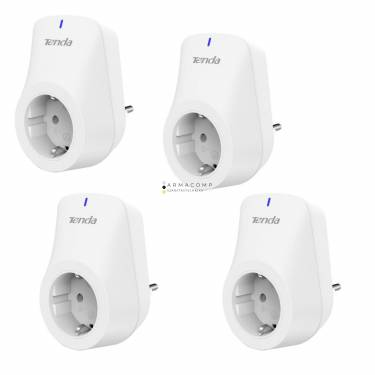 Tenda SP6 EU Beli Smart Wi-Fi Plug (4 Pack) White