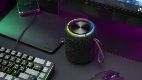 The G-Lab Klub Neon Bluetooth Speaker Black