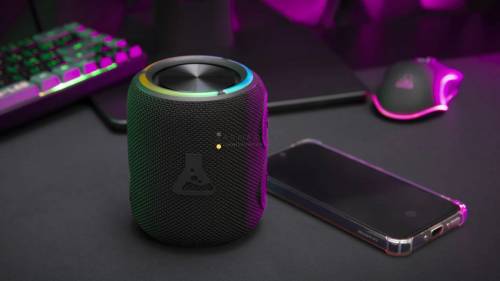 The G-Lab Klub Neon Bluetooth Speaker Black