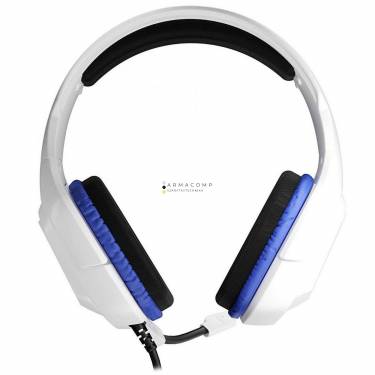 The G-Lab Korp Cobalt Gaming Headset White