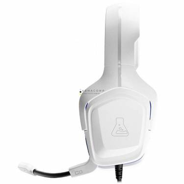 The G-Lab Korp Cobalt Gaming Headset White