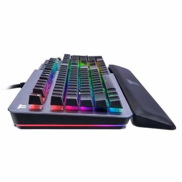 Thermaltake Argent K5 RGB Cherry Blue mechanical Gaming keyboard Titanium US