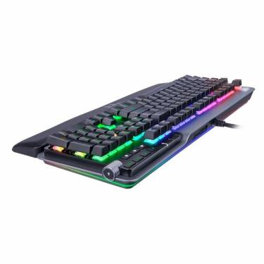 Thermaltake Argent K5 RGB Cherry Blue mechanical Gaming keyboard Titanium US