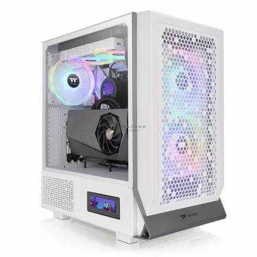 Thermaltake Ceres 300 ARGB Tempered Glass Snow White