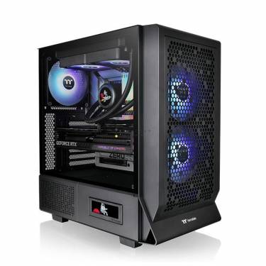 Thermaltake Ceres 330 ARGB Tempered Glass Black