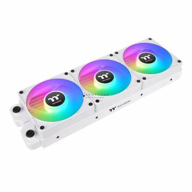 Thermaltake CT120 EX ARGB Sync PC Cooling Fan White (3-Fan Pack)