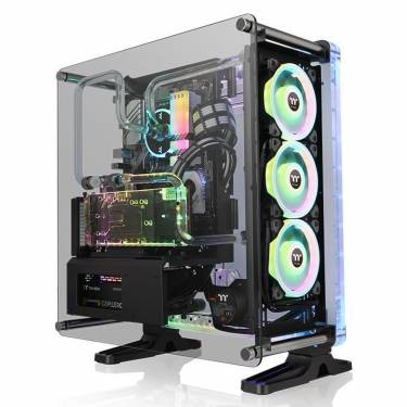 Thermaltake DistroCase 350P Tempered Glass Black