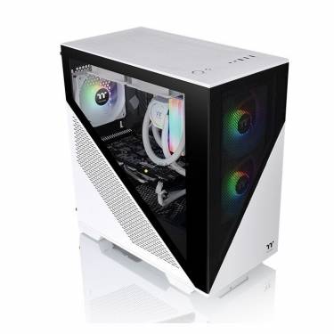 Thermaltake Divider 170 TG Snow ARGB Micro Chassis Tempered Glass White/Black