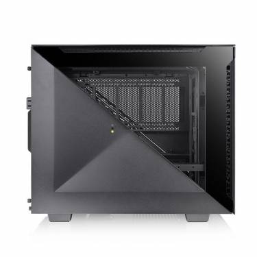 Thermaltake Divider 200 TG Air Tempered Glass Black