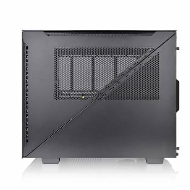 Thermaltake Divider 200 TG Air Tempered Glass Black