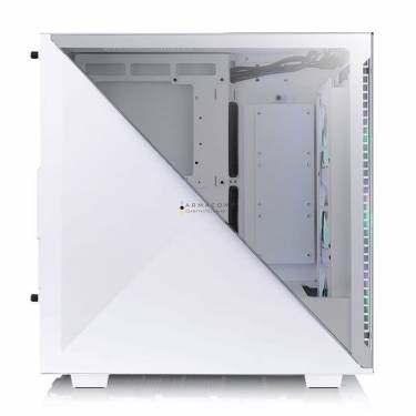 Thermaltake Divider 300 TG Snow ARGB Tempered Glass White