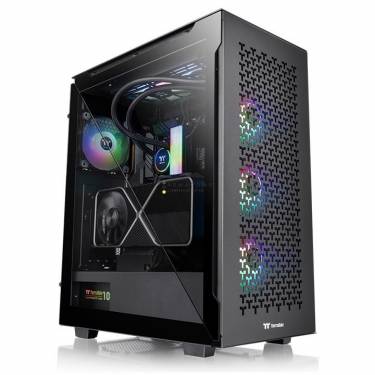 Thermaltake Divider 500 Air Tempered Glass Black