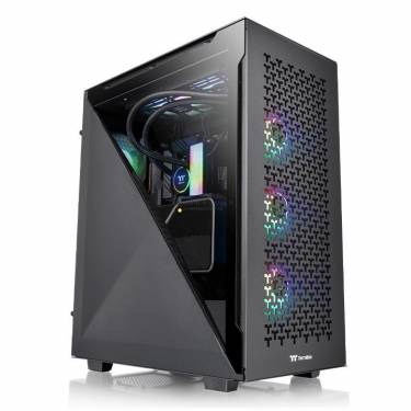 Thermaltake Divider 500 Air Tempered Glass Black