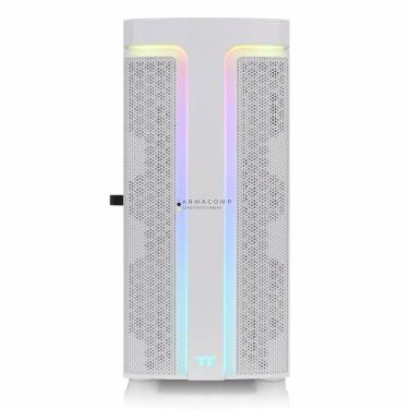 Thermaltake H590 TG Snow ARGB Tempered Glass White