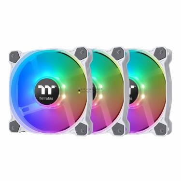 Thermaltake Pure 12 ARGB Sync Radiator Fan White TT Premium Edition (3-Fan Pack)