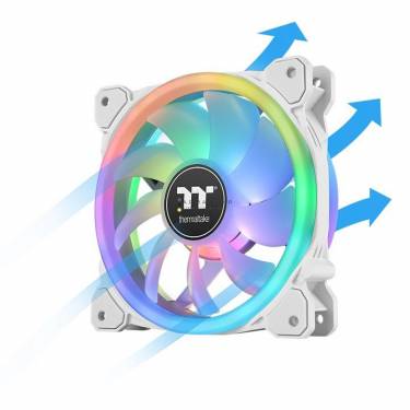 Thermaltake SWAFAN 12 RGB Radiator Fan White (3-Fan Pack)