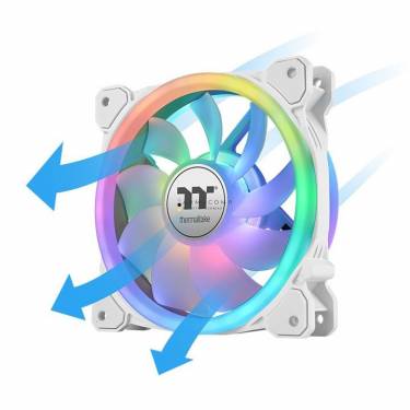 Thermaltake SWAFAN 12 RGB Radiator Fan White (3-Fan Pack)