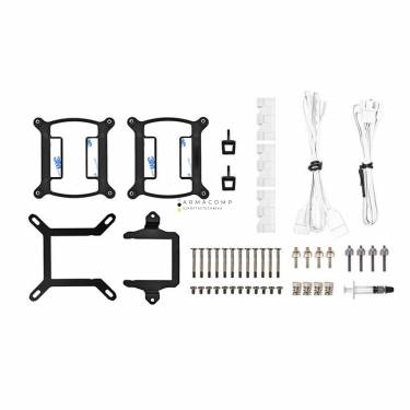 Thermaltake TH420 ARGB Sync All-In-One Liquid Cooler - Snow Edition