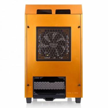 Thermaltake The Tower 100 Mini Tempered Glass Metalic Gold