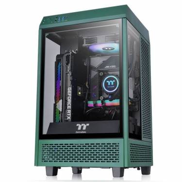 Thermaltake The Tower 100 Tempered Glass Chassis Green