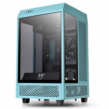 Thermaltake The Tower 100 Tempered Glass Chassis Turquoise