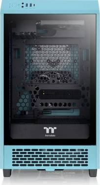 Thermaltake The Tower 200 Mini Chassis Tempered Glass Turquoise