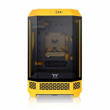 Thermaltake The Tower 300 Tempered Glass Bumblebee Yellow