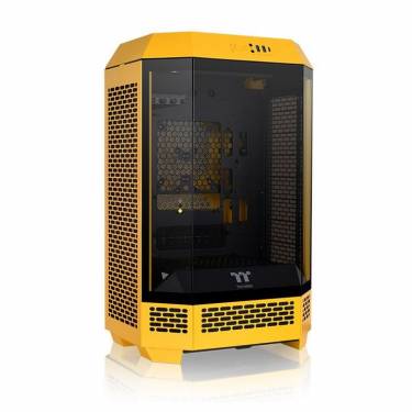 Thermaltake The Tower 300 Tempered Glass Bumblebee Yellow