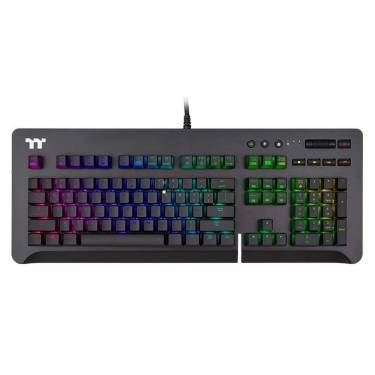 Thermaltake TT eSports Level 20 GT RGB (Cherry MX Blue) Mechanical Gaming Keyboard Black US