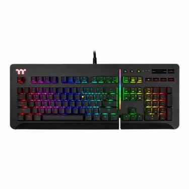 Thermaltake TT eSports Level 20 RGB (Cherry MX speed Silver) Mechanical Gaming Keyboard Black US