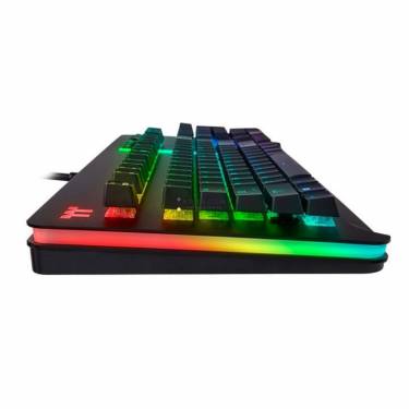 Thermaltake TT eSports Level 20 RGB (Cherry MX speed Silver) Mechanical Gaming Keyboard Black US