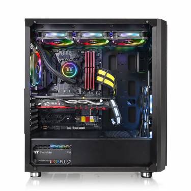 Thermaltake Versa H26 Tempered Glass Black