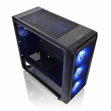 Thermaltake Versa J23 Tempered Glass RGB Edition Black