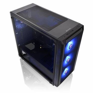 Thermaltake Versa J23 Tempered Glass RGB Edition Black