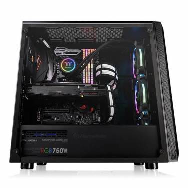 Thermaltake Versa J23 Tempered Glass RGB Edition Black