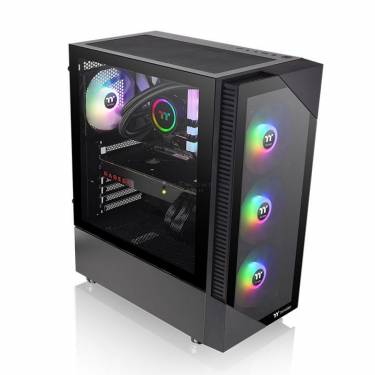 Thermaltake View 200 TG ARGB Tempered Glass Black