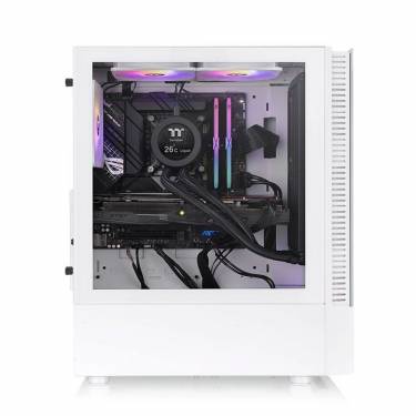 Thermaltake View 200 TG ARGB Tempered Glass Snow White