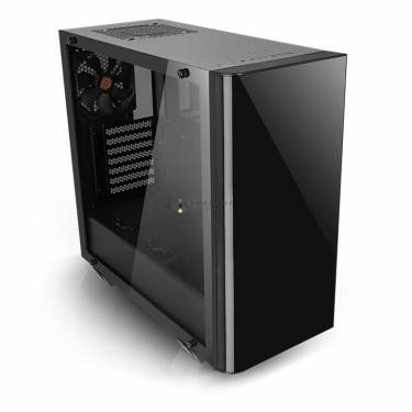 Thermaltake View 21 Tempered Glass Edition Window Black