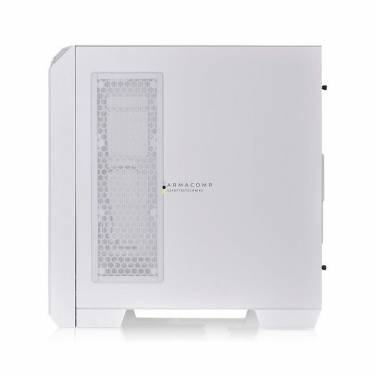 Thermaltake View 300 MX Snow Mid Tower Chassis ARGB Tempered Glass White