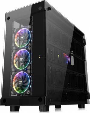 Thermaltake View 91 Tempered Glass RGB Edition Black