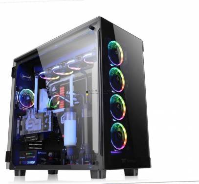 Thermaltake View 91 Tempered Glass RGB Edition Black