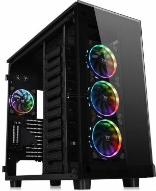 Thermaltake View 91 Tempered Glass RGB Edition Black