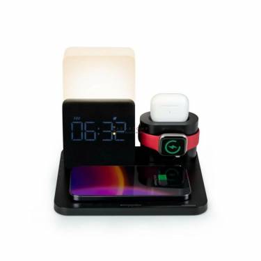 Thomson CL800I Alarm Clock and Charging Station Black