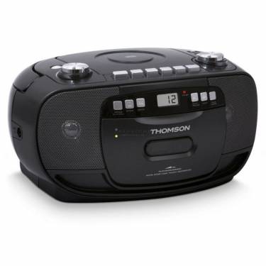 Thomson RK200 CD Rádiómagnó Black