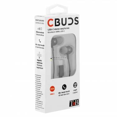 TnB C-Buds Wired Headset Black