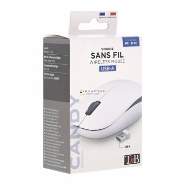 TnB Candy Wireless mouse White/Black